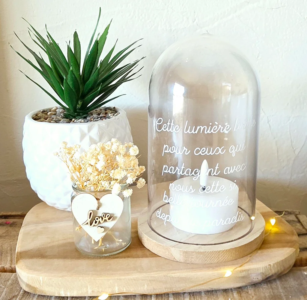 Lanterne défunts mariage